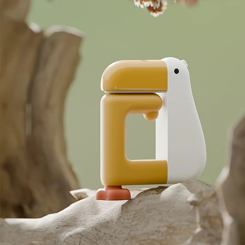 3pcs Thinking Duck Desk Hook Portable Schoolbag Hanger Table Clip