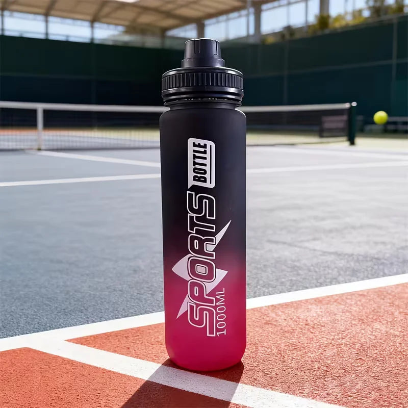 1000ml Sports Water Bottle Fitness Gym Jug with Handle and Carry Loop