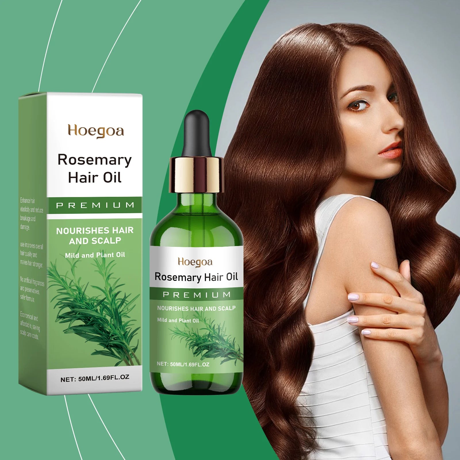 Rosemary Hair Growth Oil Scalp Treatment & Hair Loss Serum - 2