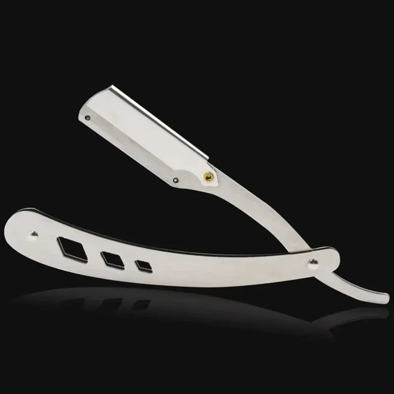 Men Shaving Razor Folding Barber Hair Removal Knife - 12