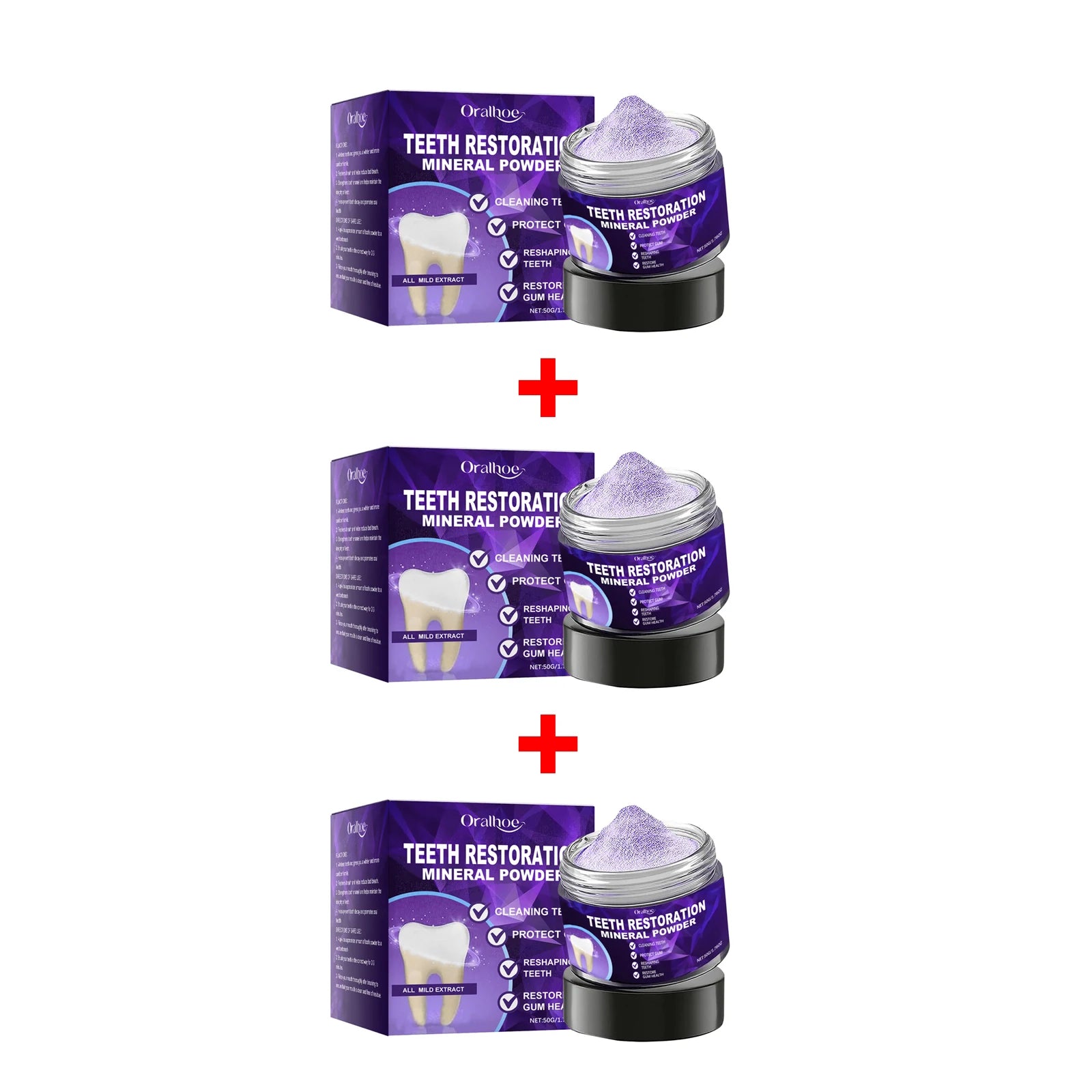 Teeth Whitening Powder Stain Remover Tooth Polish - 16