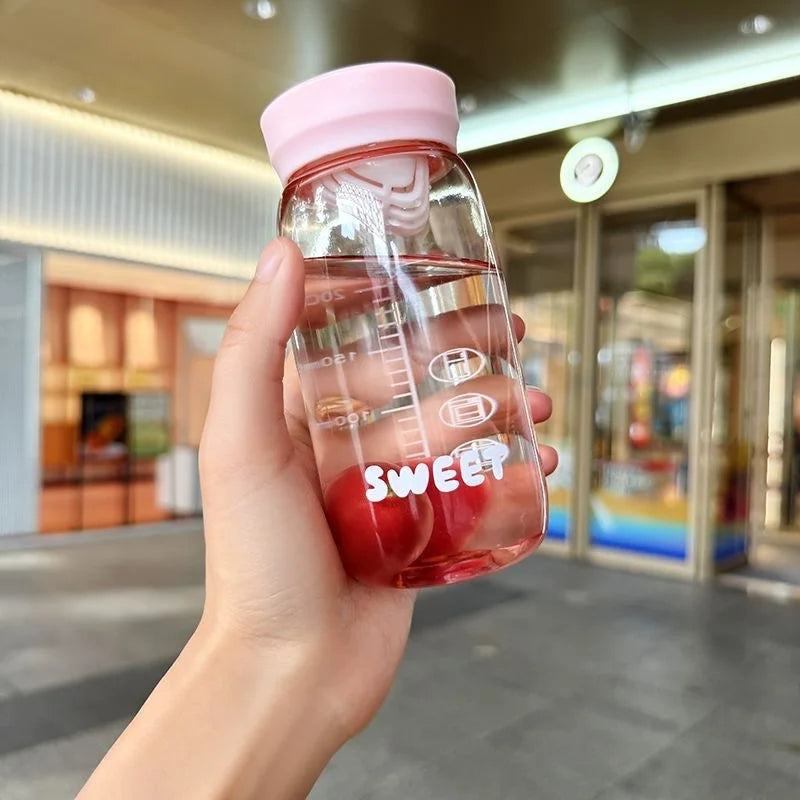 Portable Mini Water Cup Heat Resistant BPA Free Travel Bottle - 2