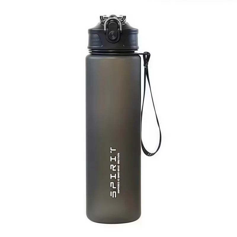 750ml Motivational Water Bottle Leak Proof Sports Gym Cup with Straw