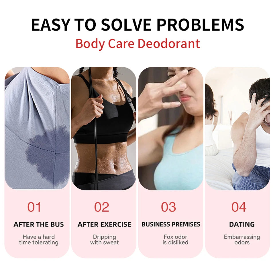 Whole Body Deodorant Balm Stick Odor Control