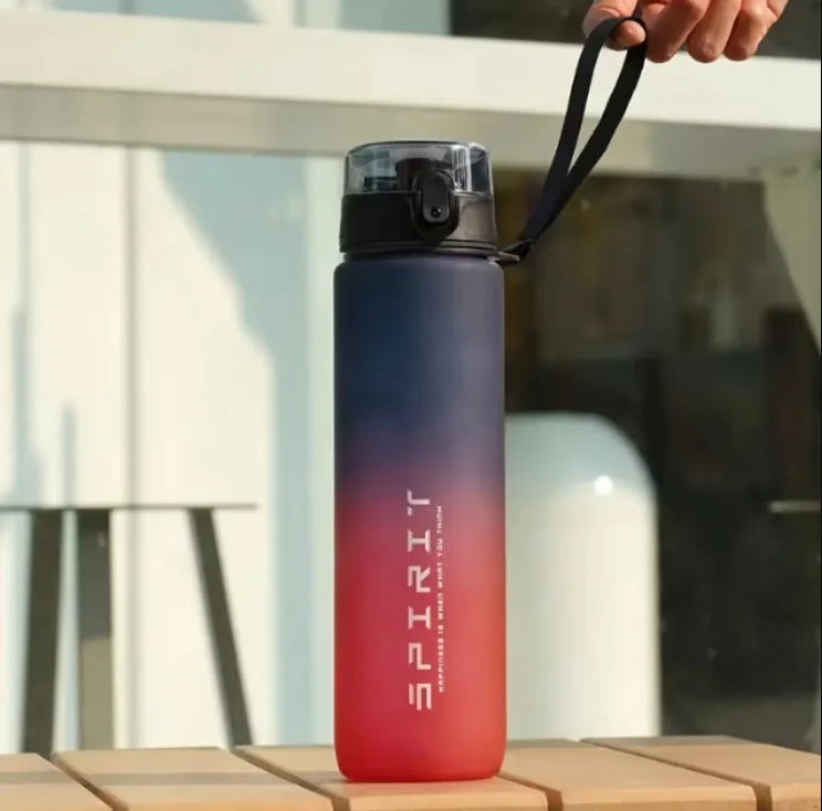 Fantia Leak Proof Sports Water Bottle Portable Fitness Hydration Cup