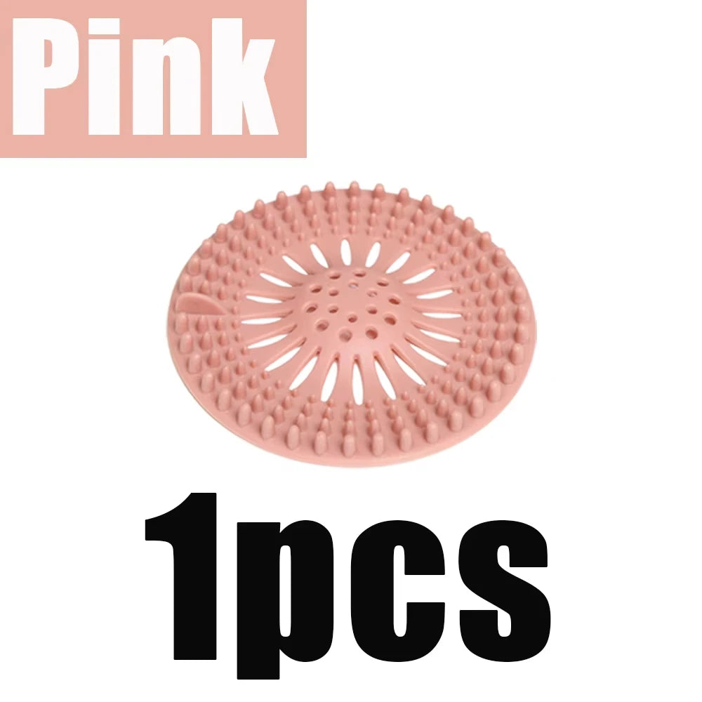 Silicone Sink Strainer Hair Catcher Drain Protector for Shower Bathtub - 21