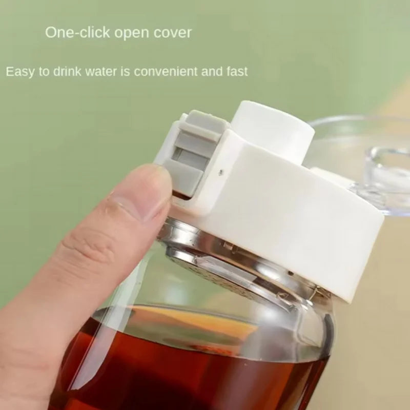 BPA Free Portable Water Bottle Leak Proof Sports Cup with Tea Infuser - 5