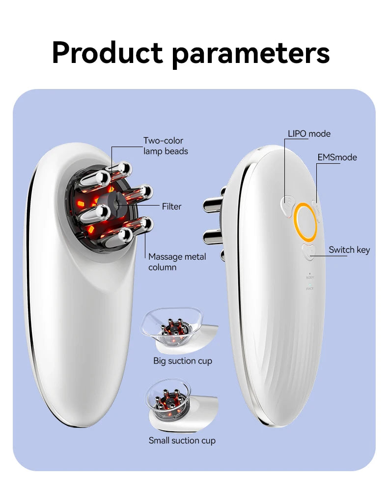 Anti Cellulite Body Sculpting Massager Fat Burner Slimming Device - 16