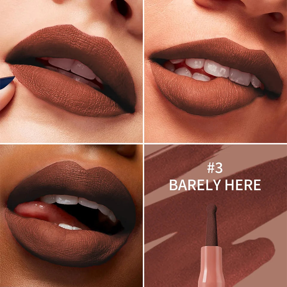 Lip Lingerie Lip Liner Stain Waterproof Long Lasting Pen - 12