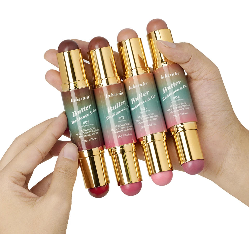 Double Headed Bronzer Blush Stick Multiuse Contouring Makeup