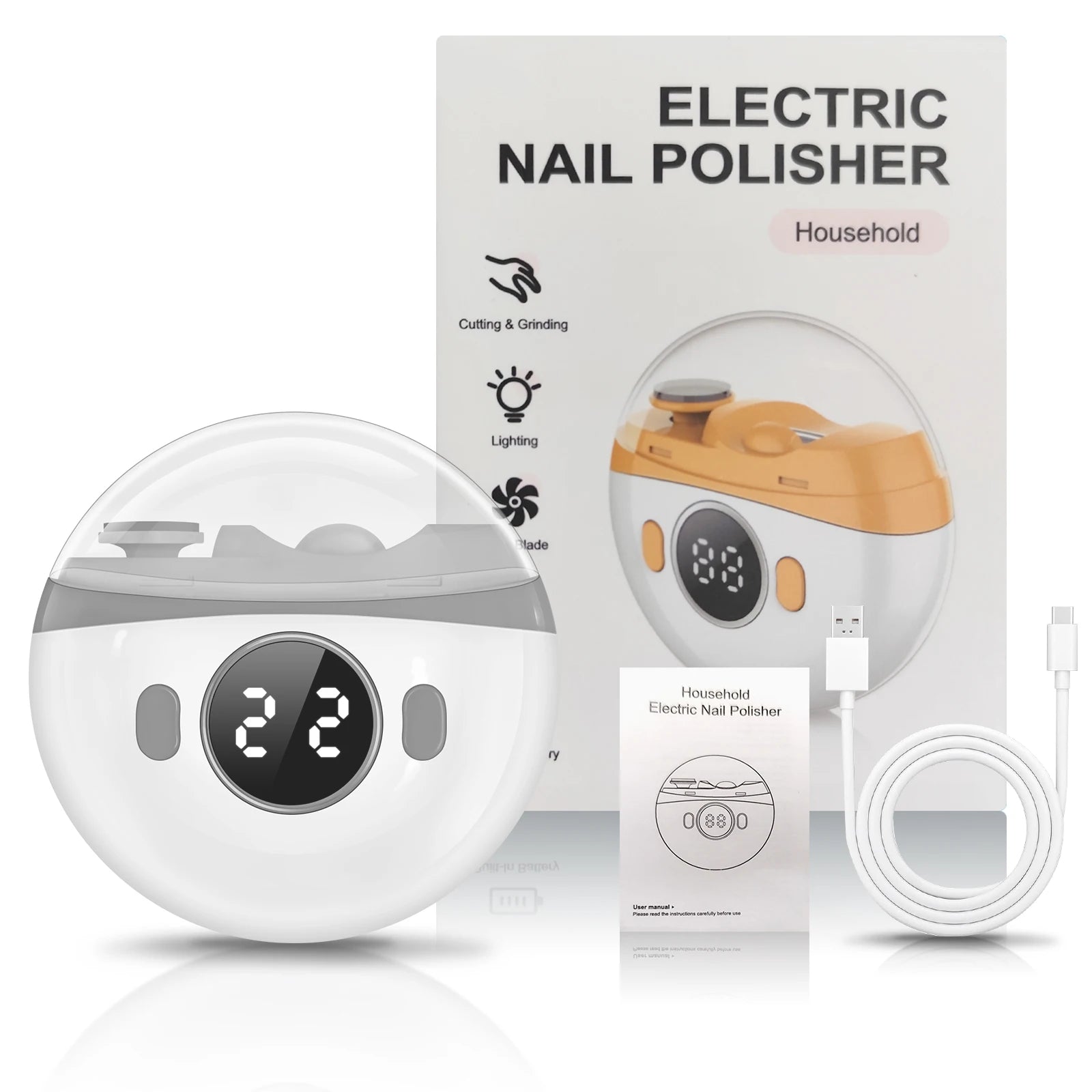 Electric Automatic Nail Clipper and Trimmer - 17