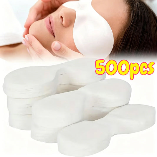 Disposable Eye Mask Paper Pads Ultrathin Cotton Spa Skincare Sheets