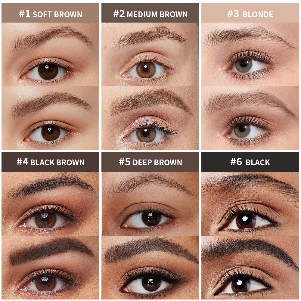 Waterproof Eyebrow Mousse Volumizing Fluffy Brow Gel