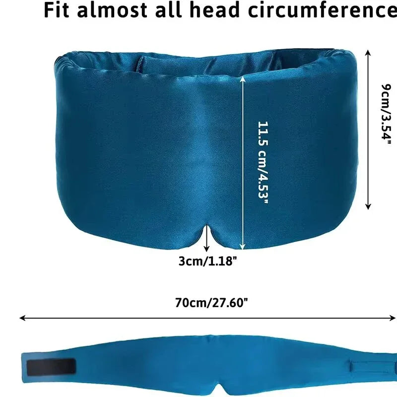 Silk Sleep Mask Pressureless Sleeping Mask Anti Wrinkle Eye Mask