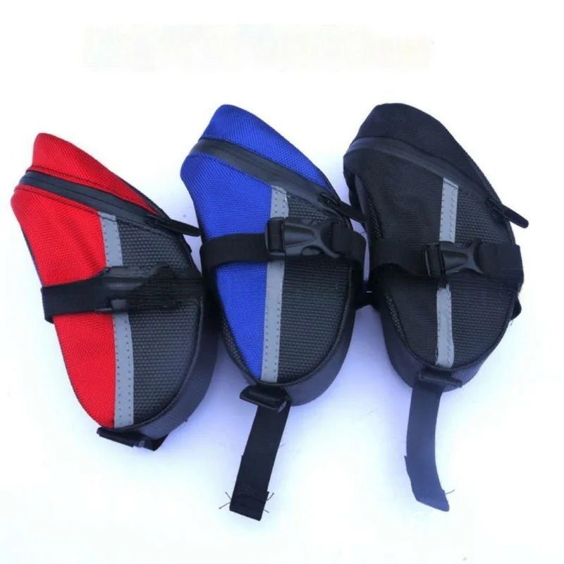 Bicycle Saddle Bag Under Seat Storage Pouch for Road and Mountain Bikes