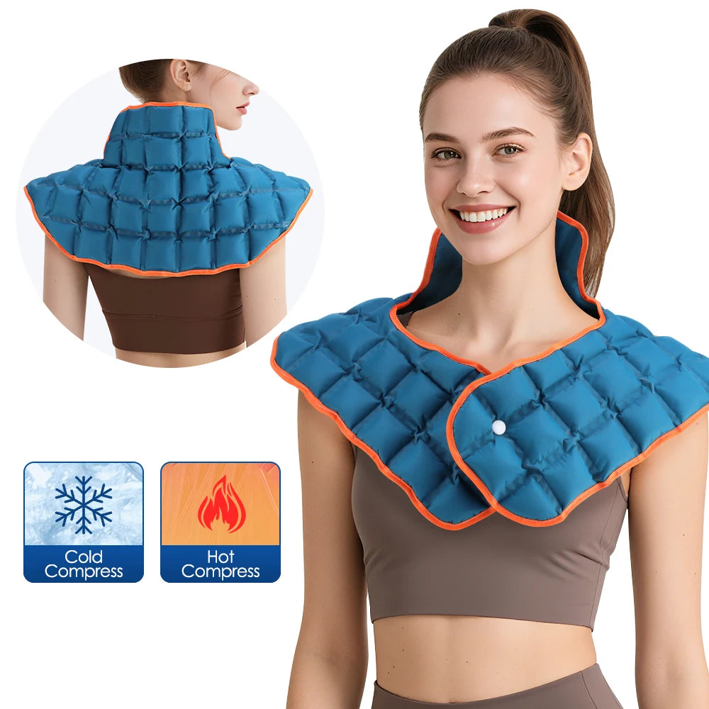 Portable Knee Ice Pack Wrap Hot Cold Compress Support