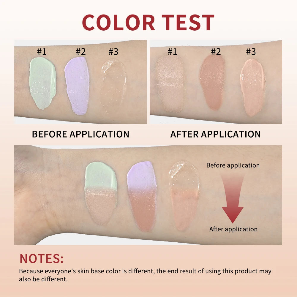 CC Correction Cream Color Changing Foundation Base Makeup