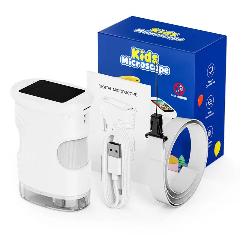 Handheld Digital Microscope for Kids Portable Science Toy
