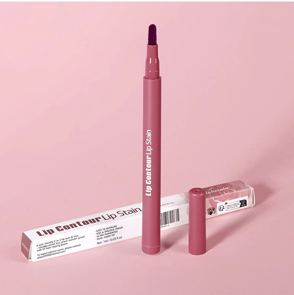 2 in 1 Dual Sided Lip Contour Stain and Liner