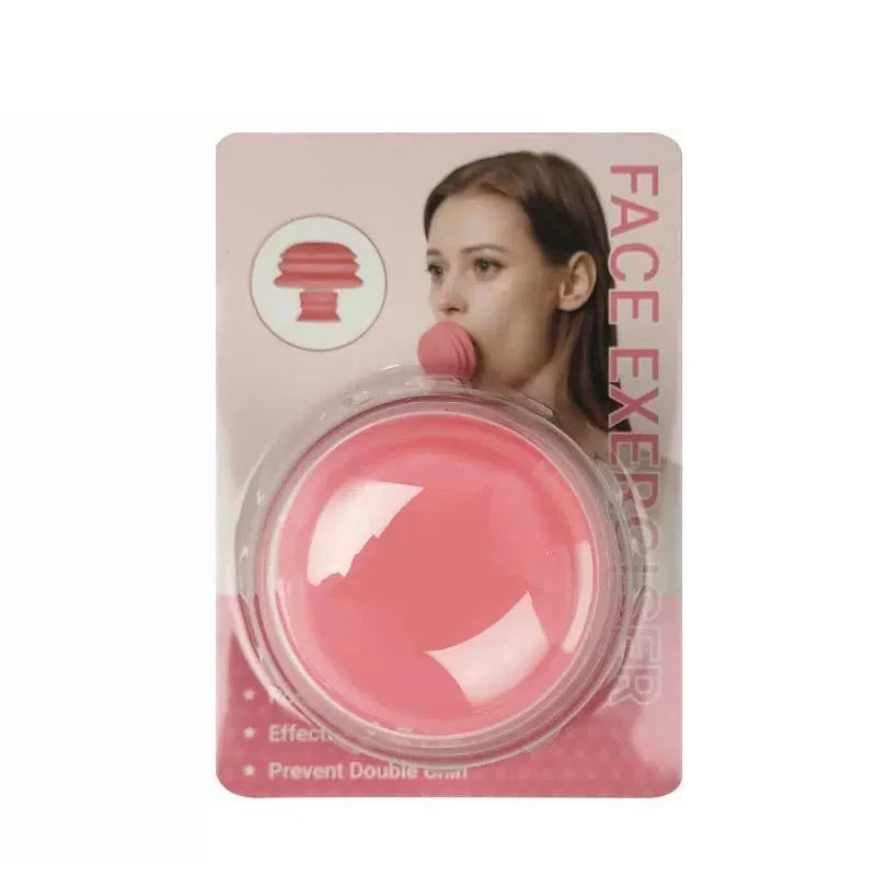 Portable Jawline Exerciser Face Slimming and Neck Toning Trainer - 7