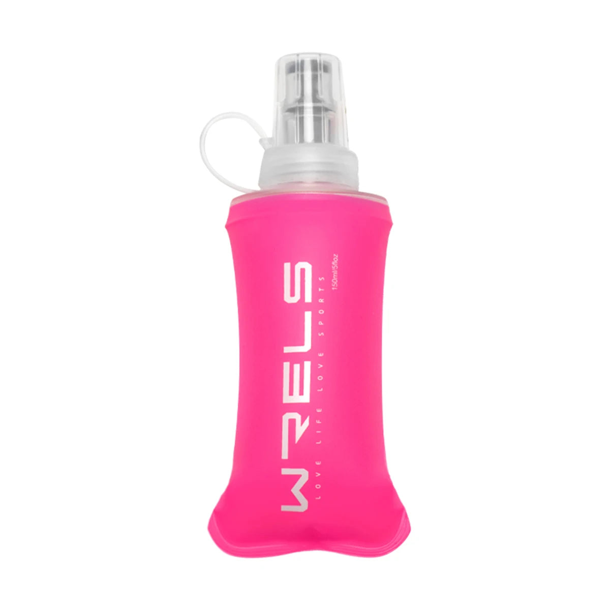 WRELS Collapsible Soft Water Bottle Running Hydration Flask Sport Bag - 13