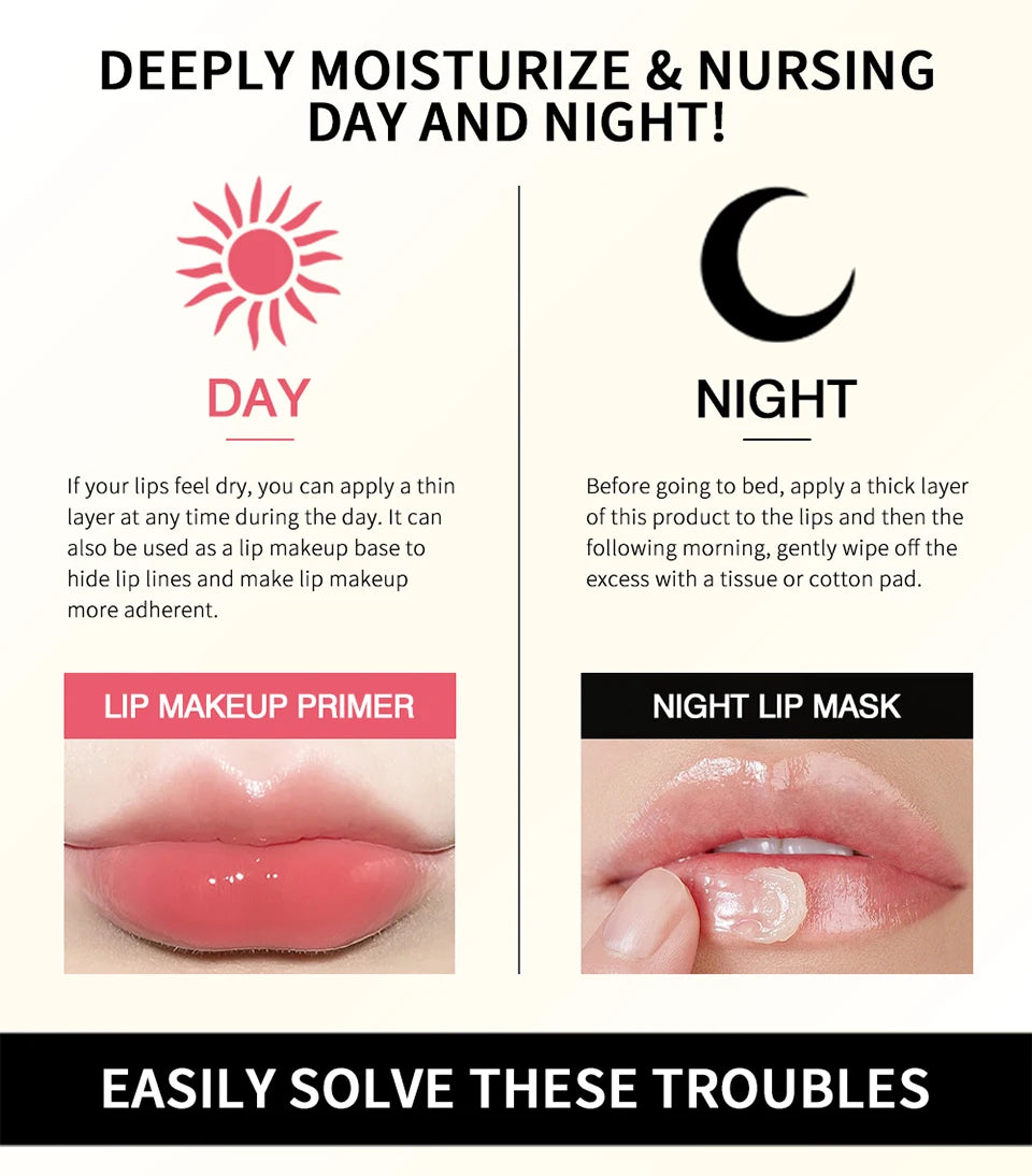 Collagen Lip Mask Moisturizing Hydrating Dry Lips Treatment - 11