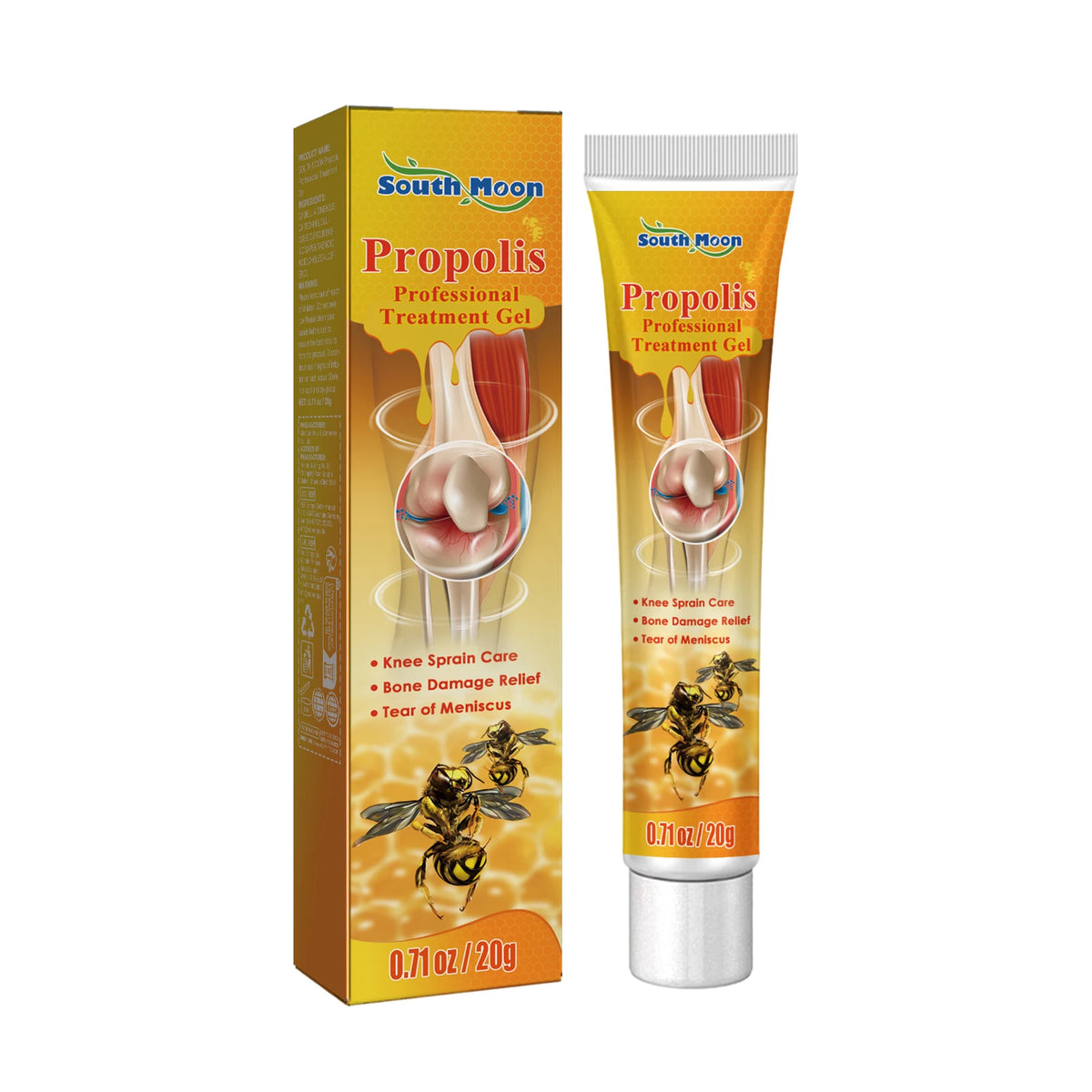 Propolis Joint Care Gel Soothing Massage Cream for Knees and Back