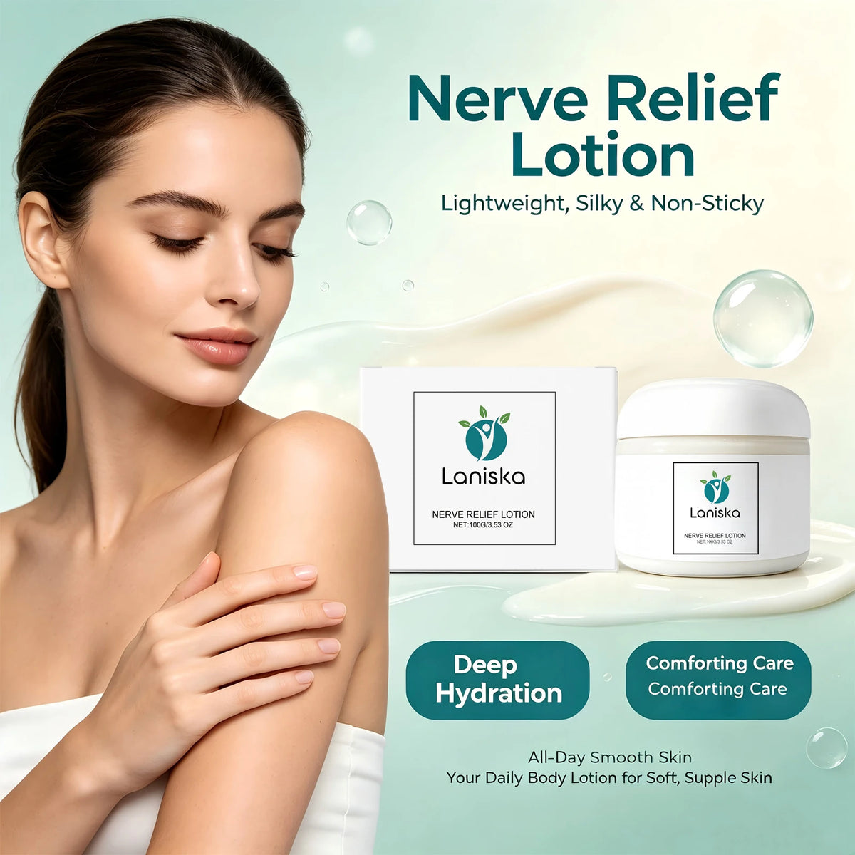 Nerve Relief Lotion Soothing Body Care Cream