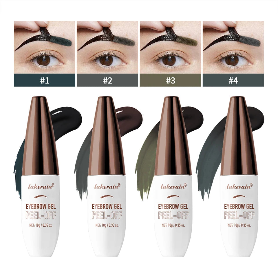 Lakerain Peel Off Eyebrow Gel Waterproof Brow Tint Cream