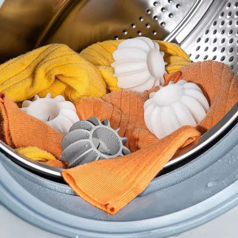 5 Pack Laundry Washing Balls Anti-Tangle Cleaning Sphere for Machines