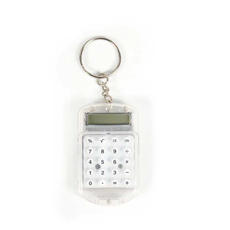 Mini Calculator Keychain Portable 8 Digit Pocket Calculator for Students