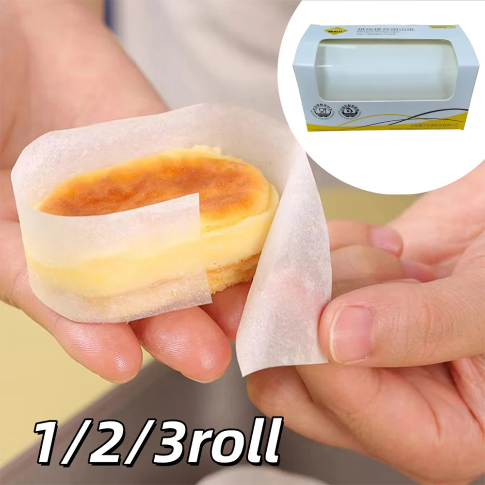Non-Stick Baking Parchment Paper Roll for Cake Pan Liner and Air Fryer