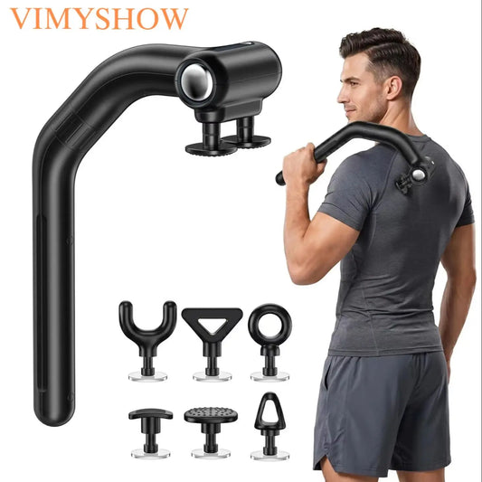 Dual Head Massage Gun Deep Tissue Muscle Percussion Massager