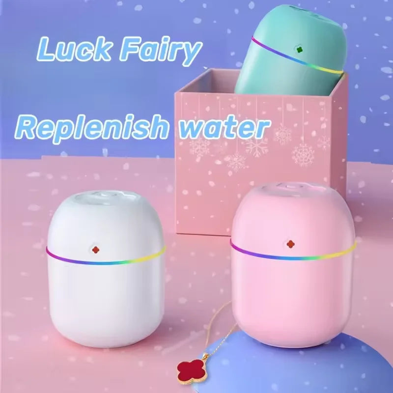 Portable USB Mini Humidifier 260ml Aromatherapy Diffuser for Home Office - 5