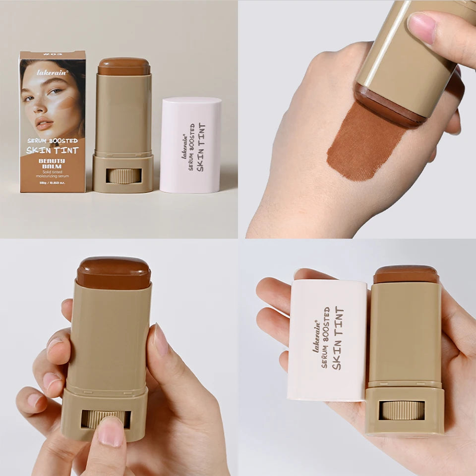 Skin Tint Foundation Stick Serum Boosted Balm Makeup