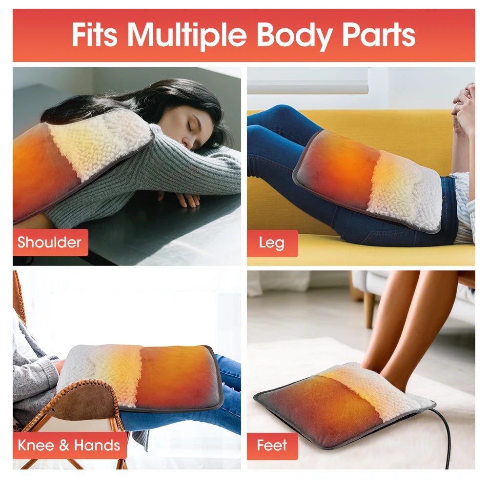 USB Electric Foot Warmer Heated Mat