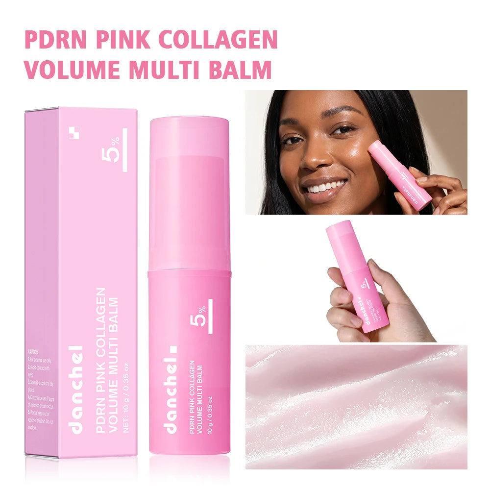 PDRN Pink Collagen Volumer Multi Balm Hydrating Stick
