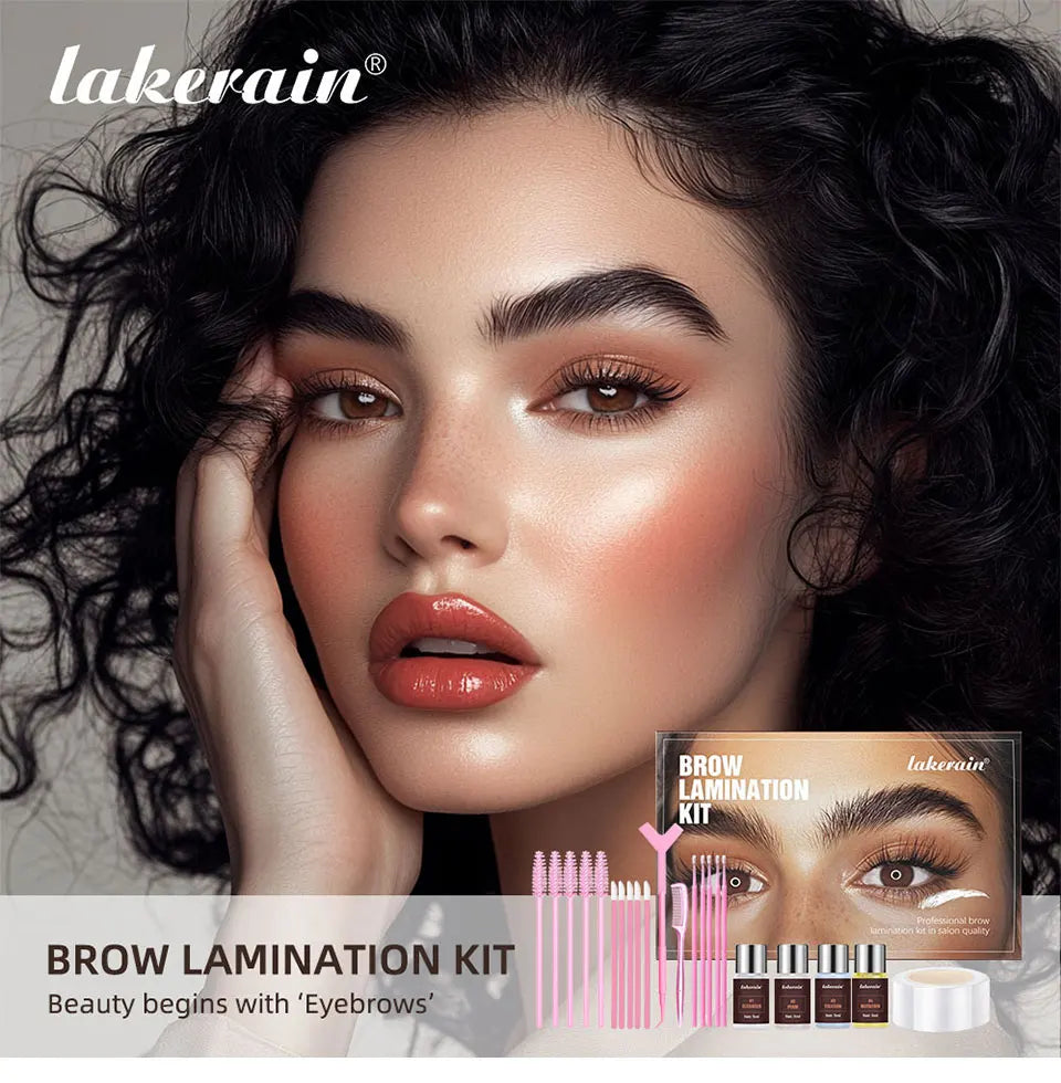 Lakerain Brow Lamination Kit Semi-Permanent Eyebrow Lift Set