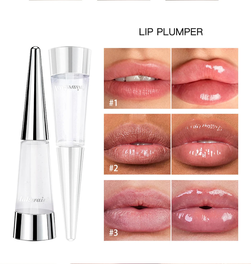 Lakerain Lip Plumper Serum Moisturizing Anti Wrinkle Gloss - 13