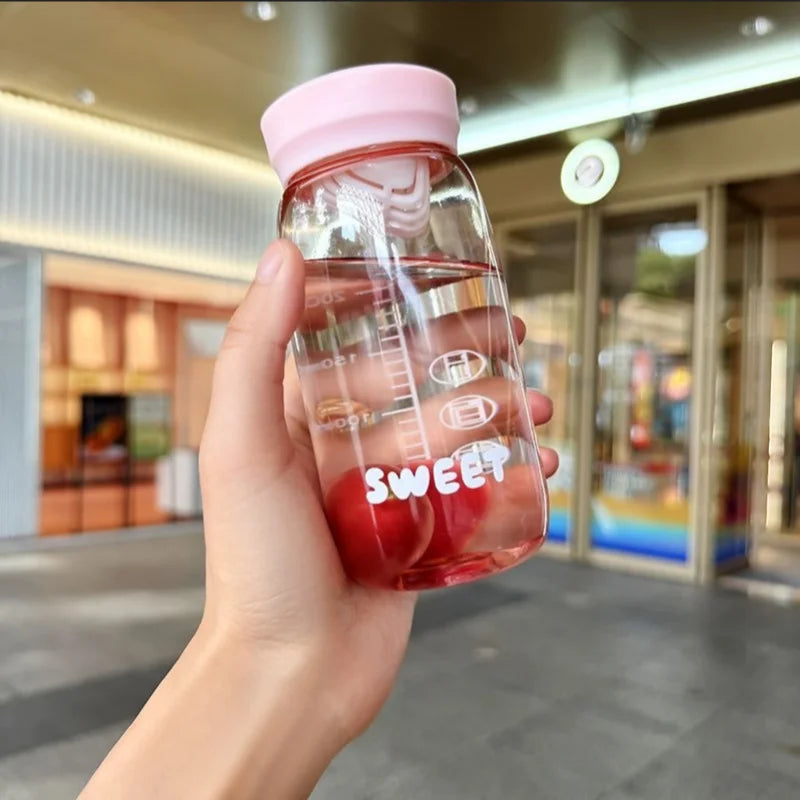Portable Mini Water Bottle Shatterproof BPA Free Travel Pocket Cup