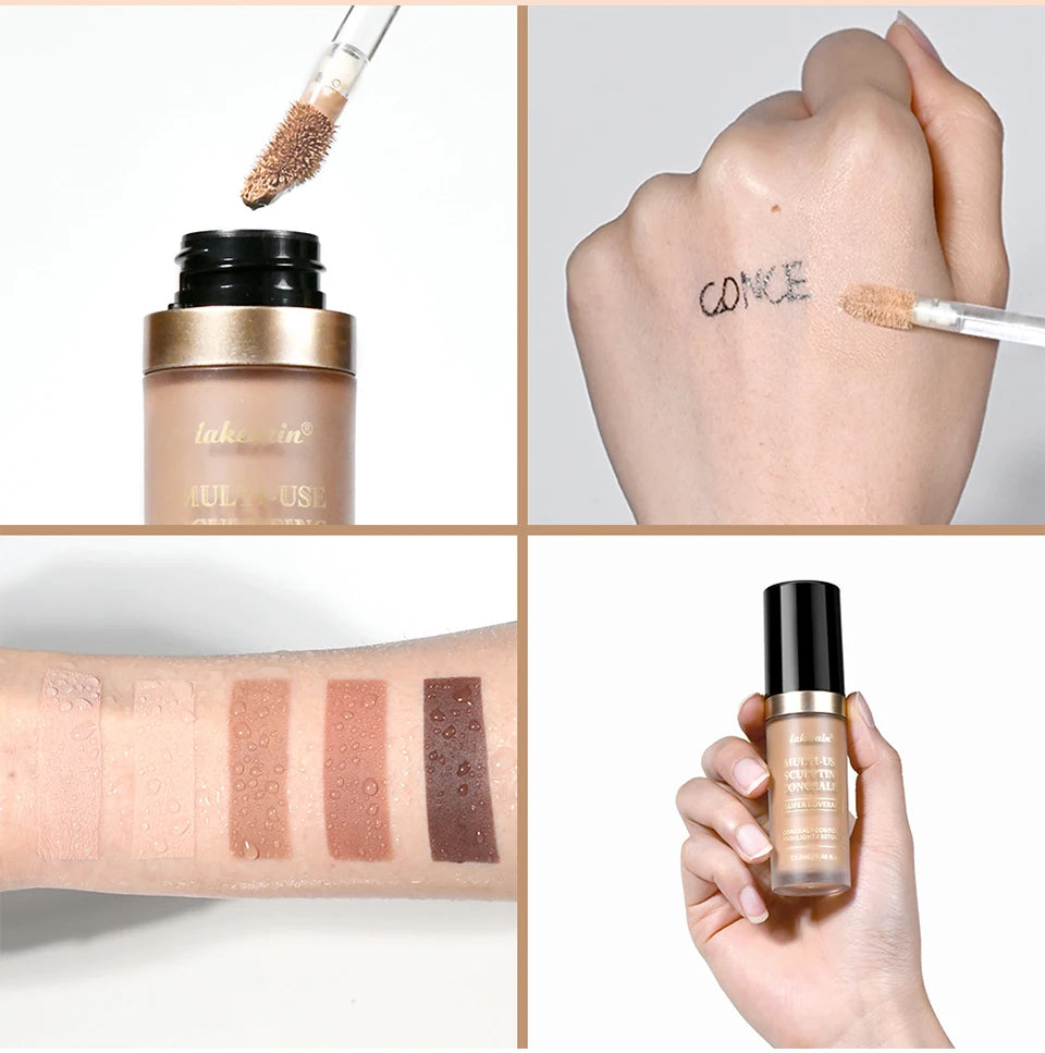 Multi Use Sculpting Concealer Waterproof Long Lasting Face Makeup - 14