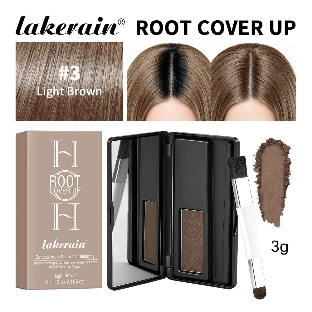 Natural Hair Line Shadow Powder Root Cover Up Concealer Palette - 22