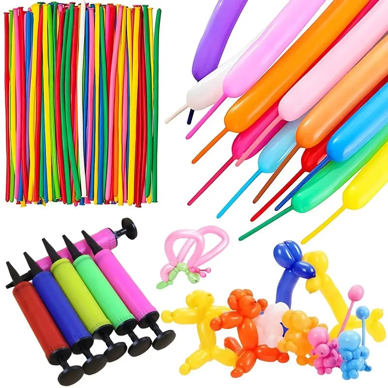 Handheld Balloon Pump Portable Manual Air Inflator for Party Decorations