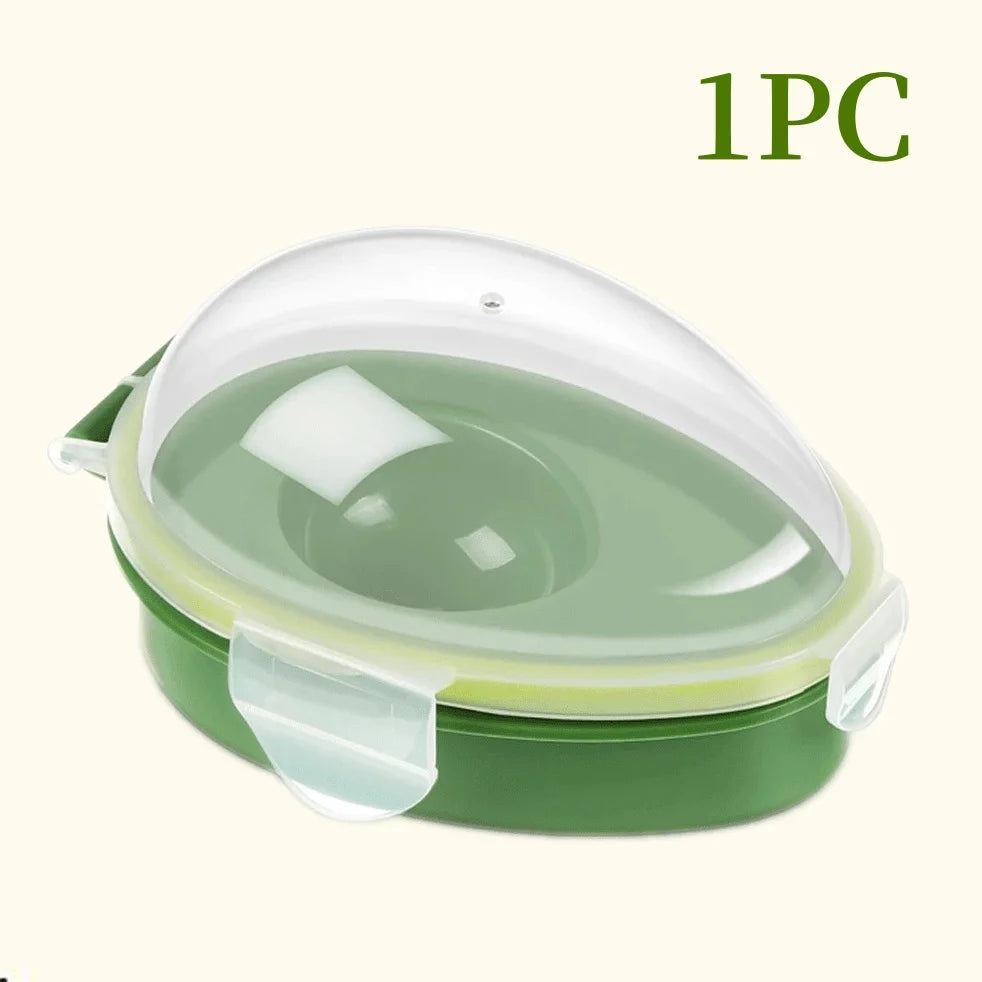 Avocado Storage Box and Slicer Set Reusable Food Keeper Container - 16