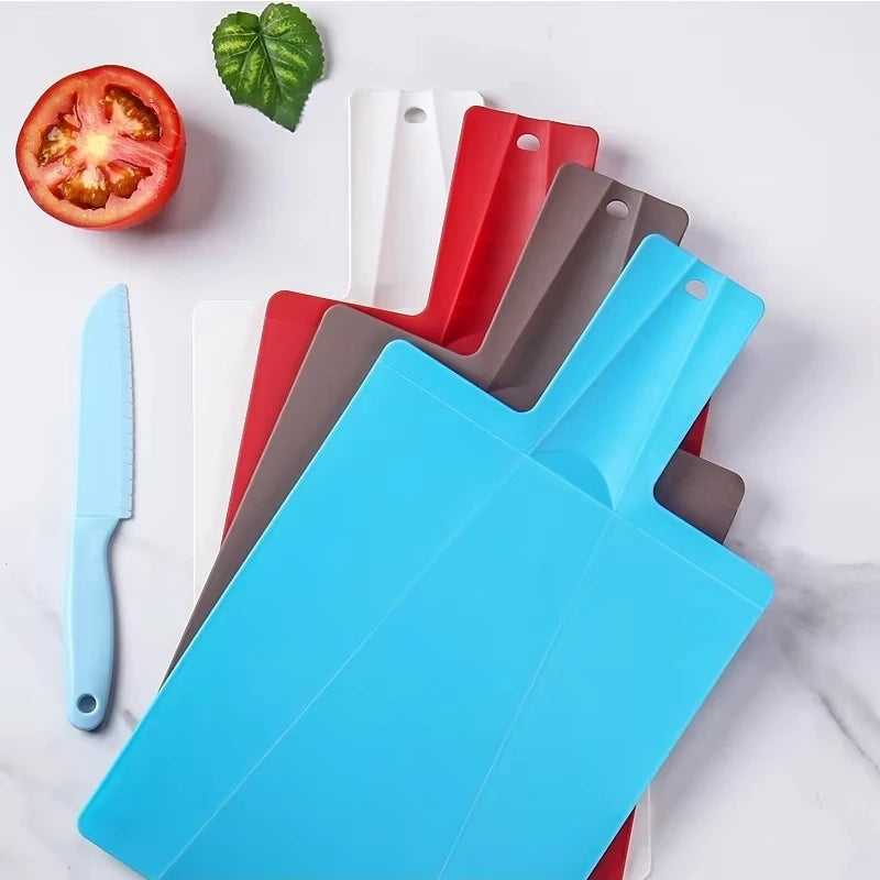 Foldable Shovel Cutting Board Kitchen Food Chopper Prep Tray - 4
