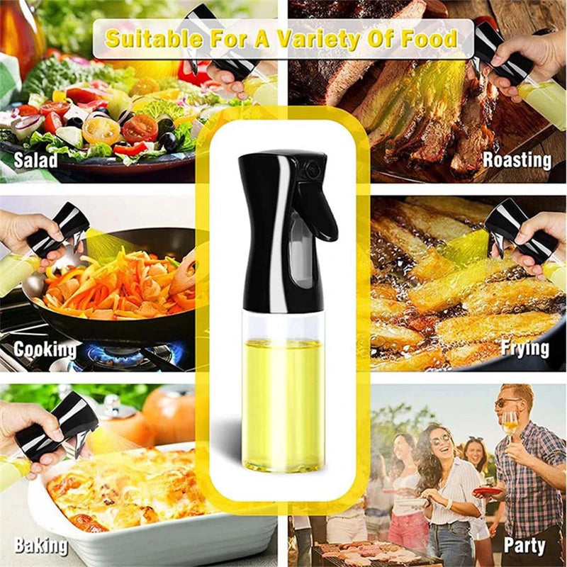 Kitchen Oil Sprayer Bottle Mist Atomizer for Cooking BBQ Air Fryer - 3