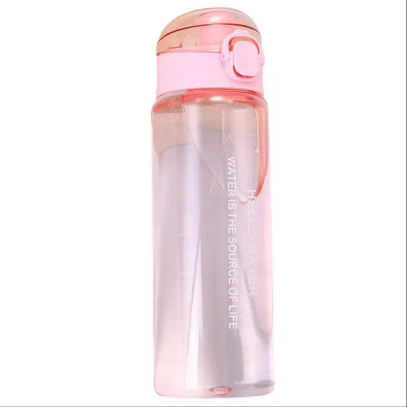 Leak Proof Sports Water Bottle BPA Free Portable Hiking Gym Flask