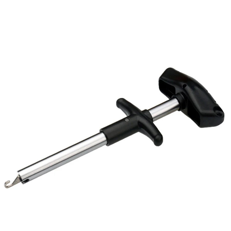 Aluminum Fish Hook Extractor T-Handle Dehooker Fishing Tool - 7