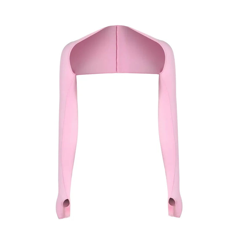 Golf Sun Protection Shawl Sleeves Cycling Arm Warmers Cooling Shrug