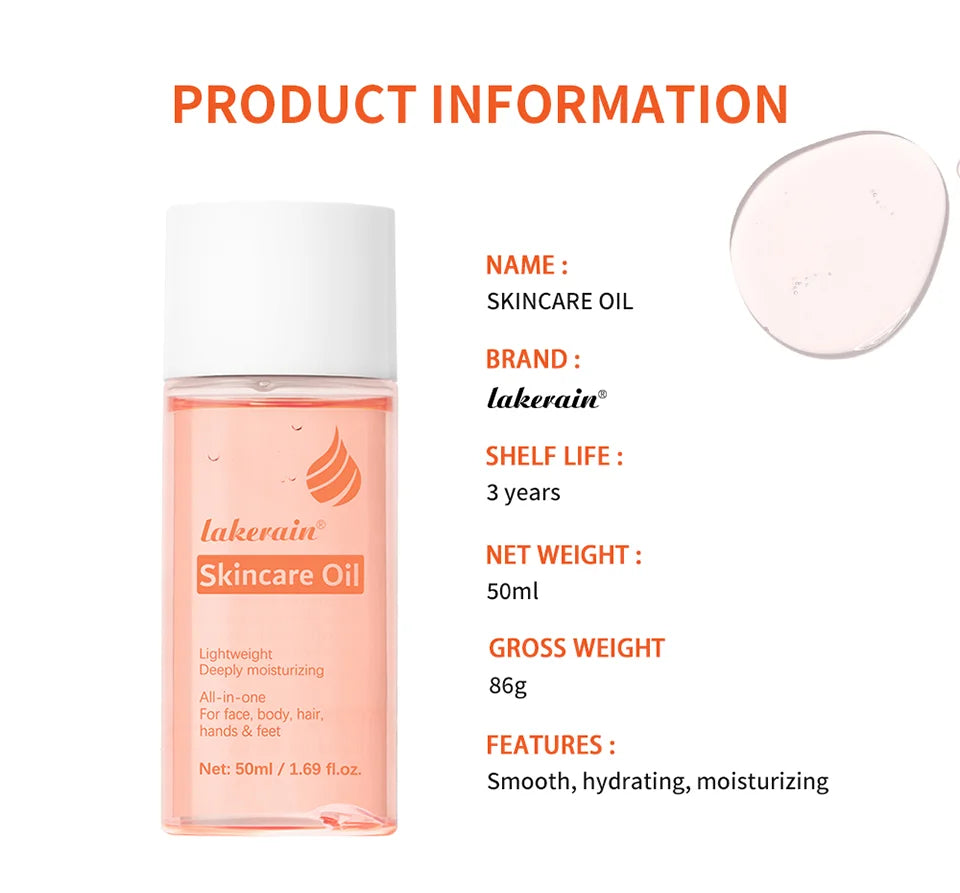 Bio Skincare Body Oil Face Moisturizer & Hair Health Treatment